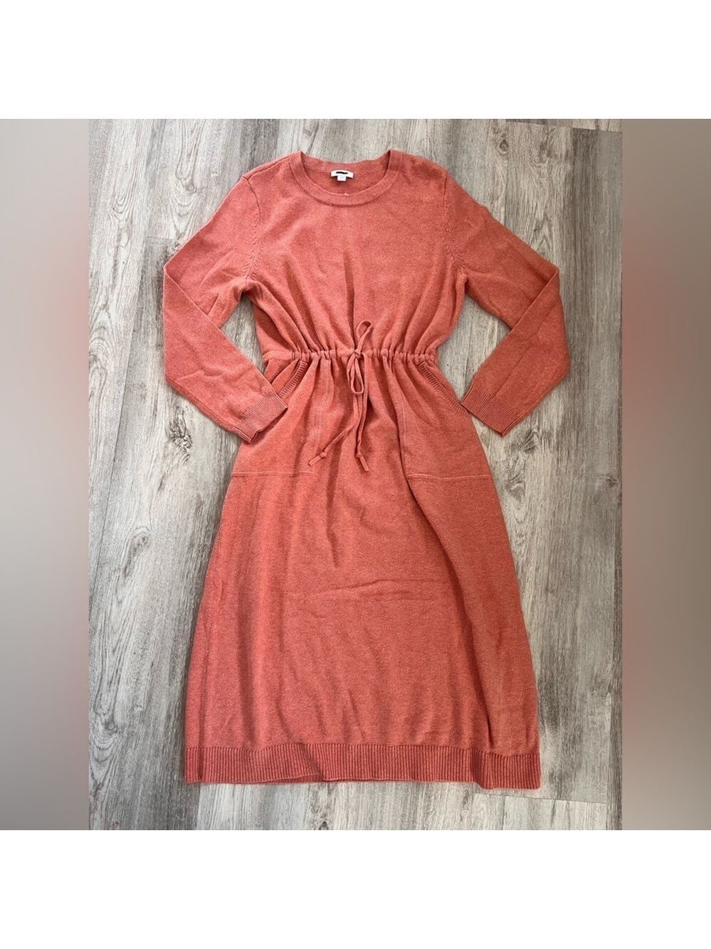 J Jill Pure Jill knit drawstring sweater dress Womens Medium